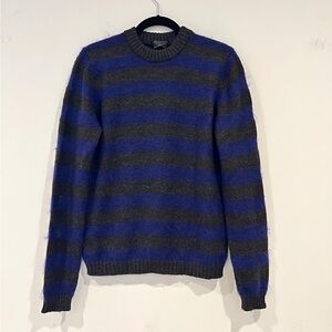 Prada Wool Striped Crewneck Sweater